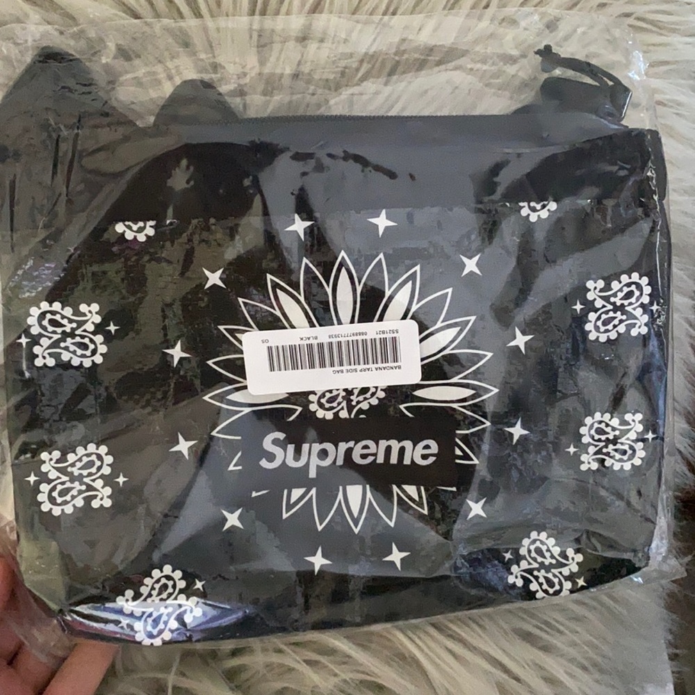 Supreme Bandana Tarp Side Bag